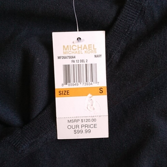 Michael Kors Cold Shoulder Sweater - Picture 11 of 11